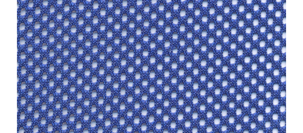 Ткань-сетка синяя